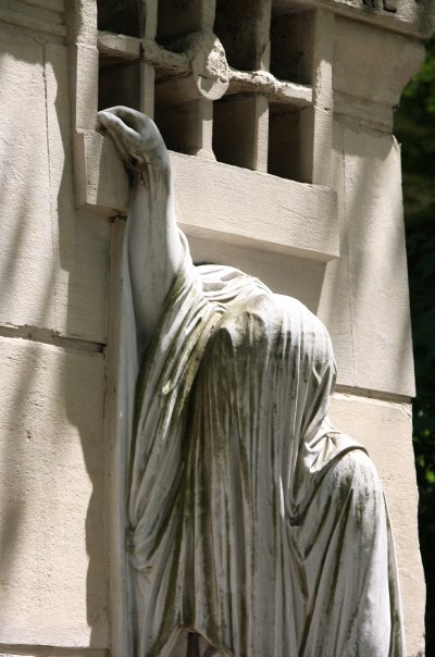 creepy statue pierre